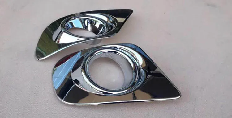 Передняя Задняя противотуманная фара хромированная накладка Чехлы для