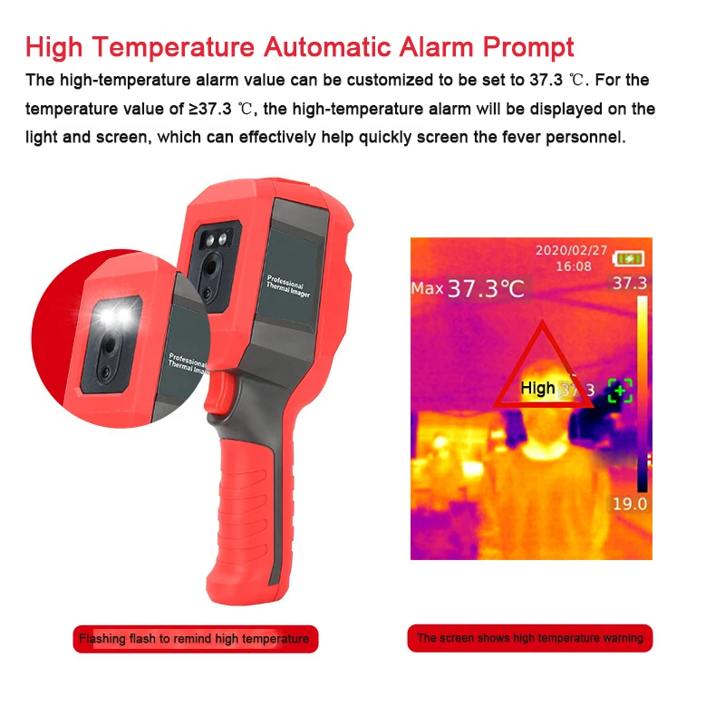 Инфракрасный Тепловизор для тела термометр датчик температуры высокого