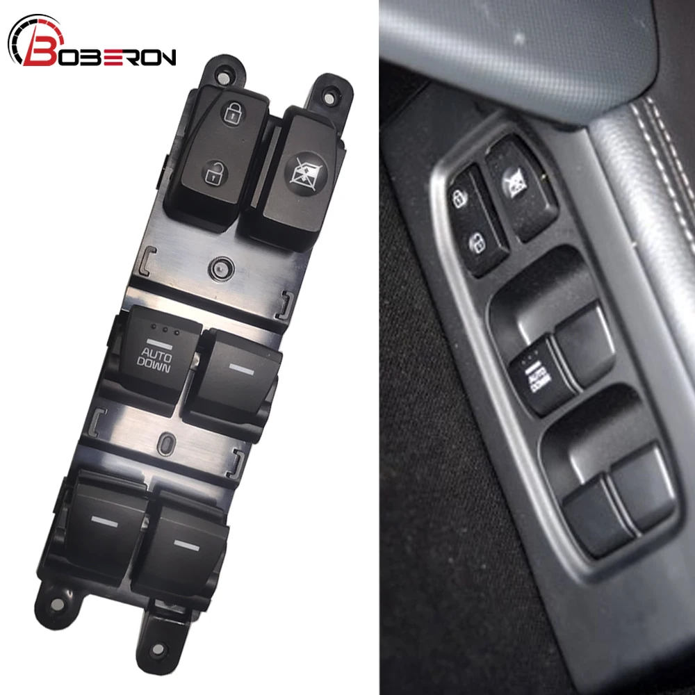 

Front Left Driver Side Power Window Control Switch Window Lifter Switch Button For Hyundai IX25 Creta Auto Accessories