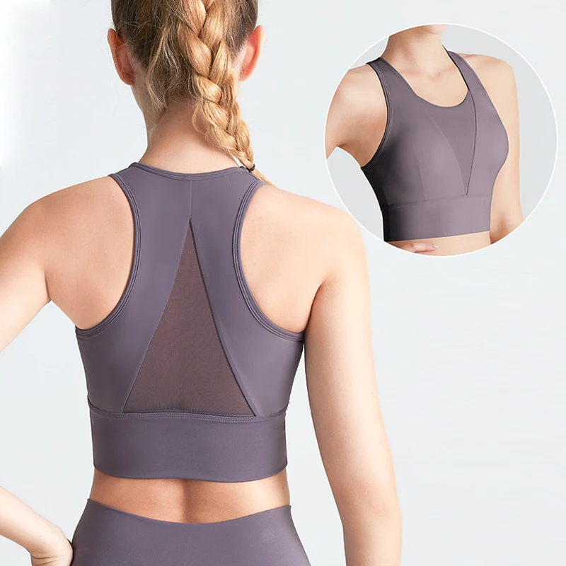 

Women Fitness Sporty yogo Bra Running Workout beauty back Yoga Bra Female Sports Workout GYM Clothing Top Sports underwear