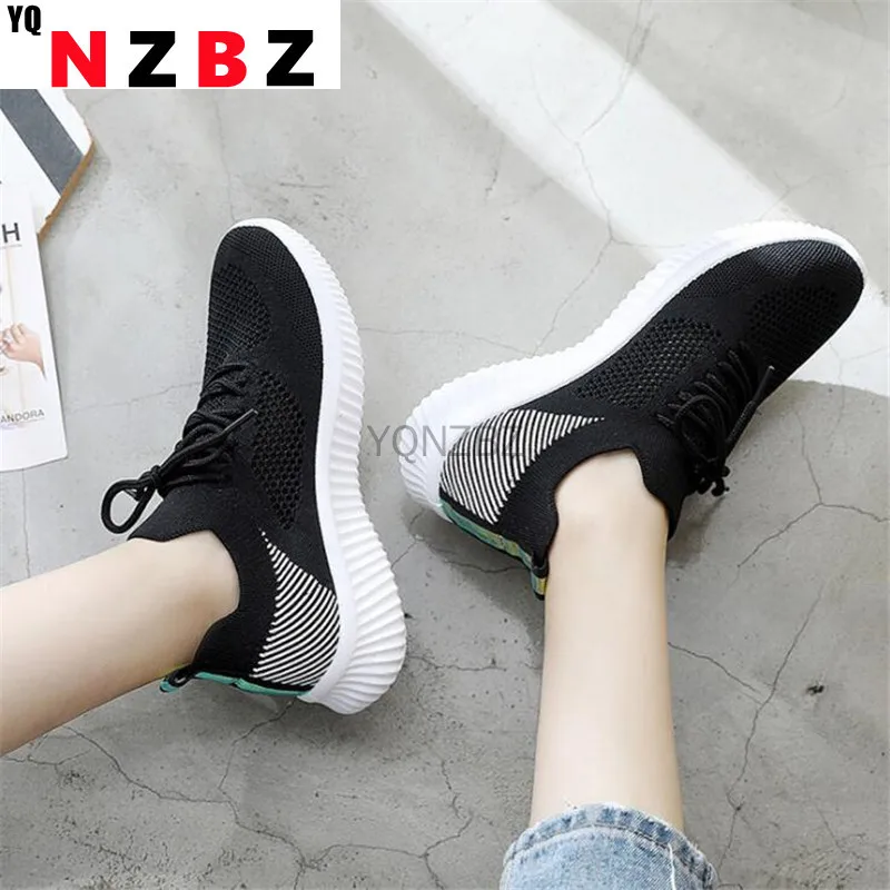

Summer Women Shoes Mesh Light Breathable Women Sneakers Flats Casual Female Trainers Walking Shoes Zapatillas Mujer