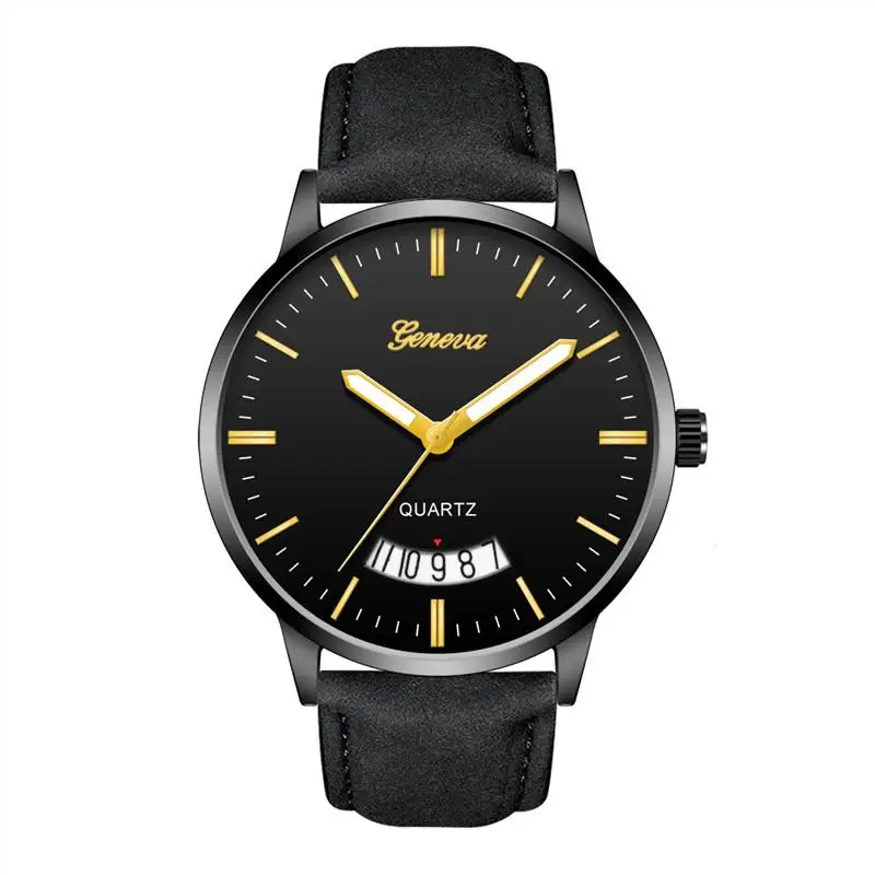 

2020 Мужские кварцевые часы Relogio Masculino военные спортивные наручные часы с кожаным ремешком Мужские часы с календарем