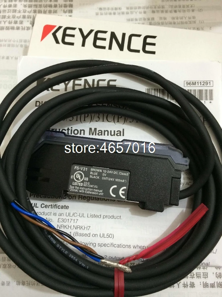 

Free shipping FS-V31 KEYENCE Optical Fiber Amplifier Sensors New High Quality