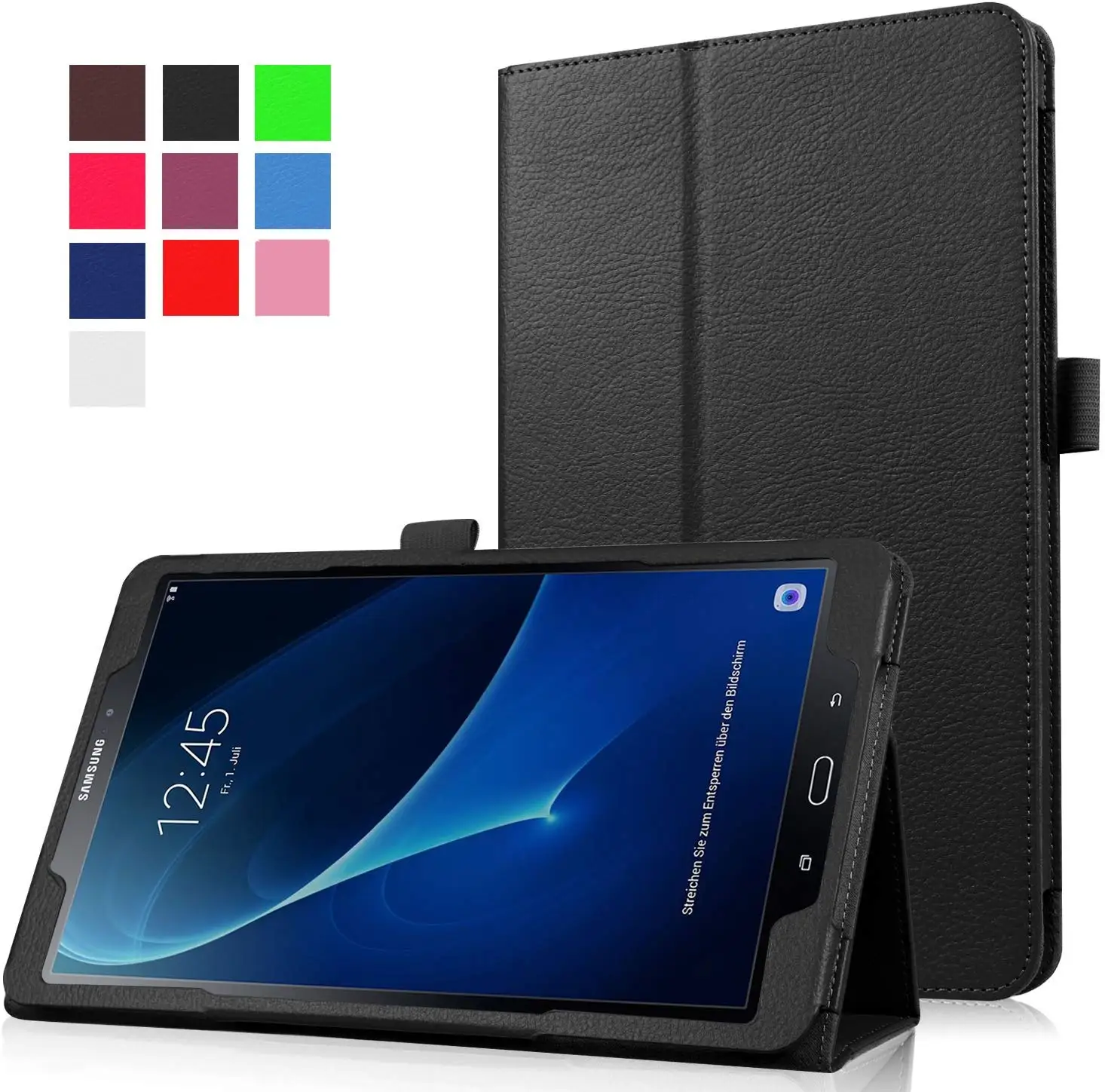 

Деловой флип-чехол для Samsung Galaxy Tab A 10,1 2016 T580 T585 T580N T585N умный держатель с подставкой Магнитный чехол с функцией автоматического пробуждения сн...
