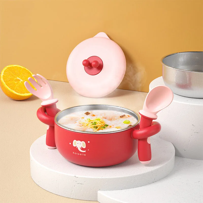 

Чаша для детского питания, детская посуда, изоляционная чаша из нержавеющей стали, посуда для еды