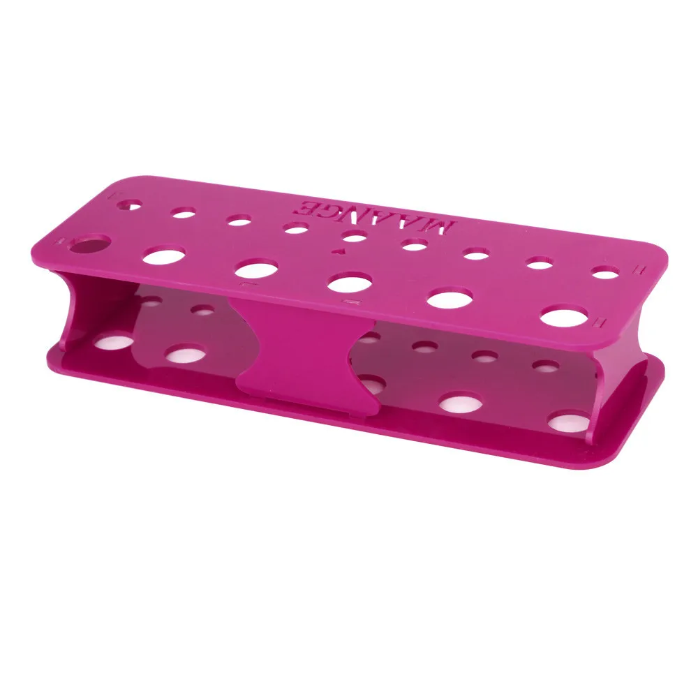 MAANGE Make Up кисти для макияжа 15 отверстий квадратный пластиковый держатель щеток для макияжа сушилка Органайзер Косметическая полка аксессуары инструмент 808