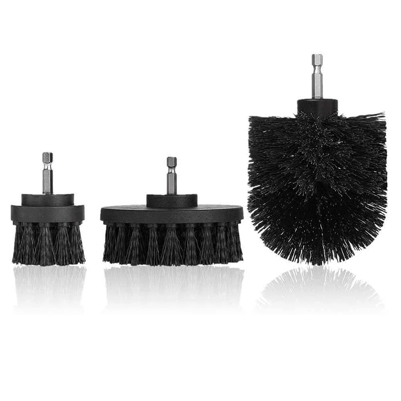 Набор инструментов для дрели 3 шт. принадлежности очистки универсальные щетки