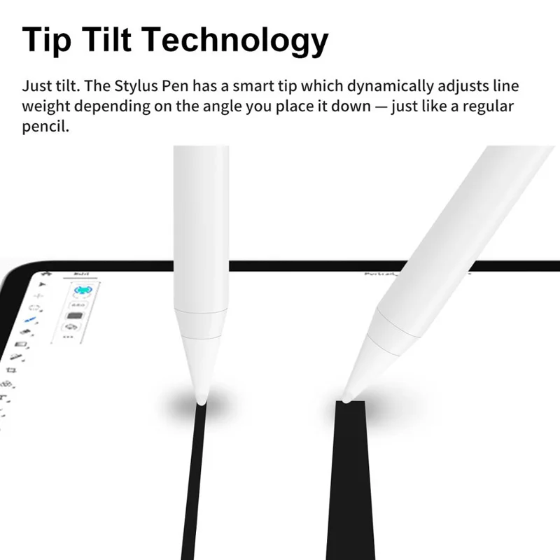 Для iPad карандаш с активным стилусом для Apple Pencil 2 1 Pro 11 12 9 2020 2018 2019 Air 3 Mini 5|Стилусы