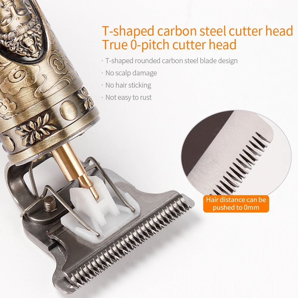 Профессиональный триммер для стрижки волос Для мужчин электрическая машина