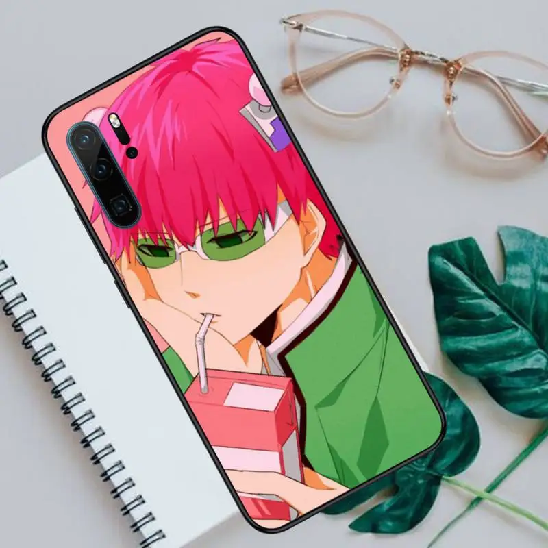

the disastrous life of saiki k anime Phone Cases For Huawei honor Mate P 10 20 30 40 Pro 10i 9 10 20 8 x Lite Luxury brand shell
