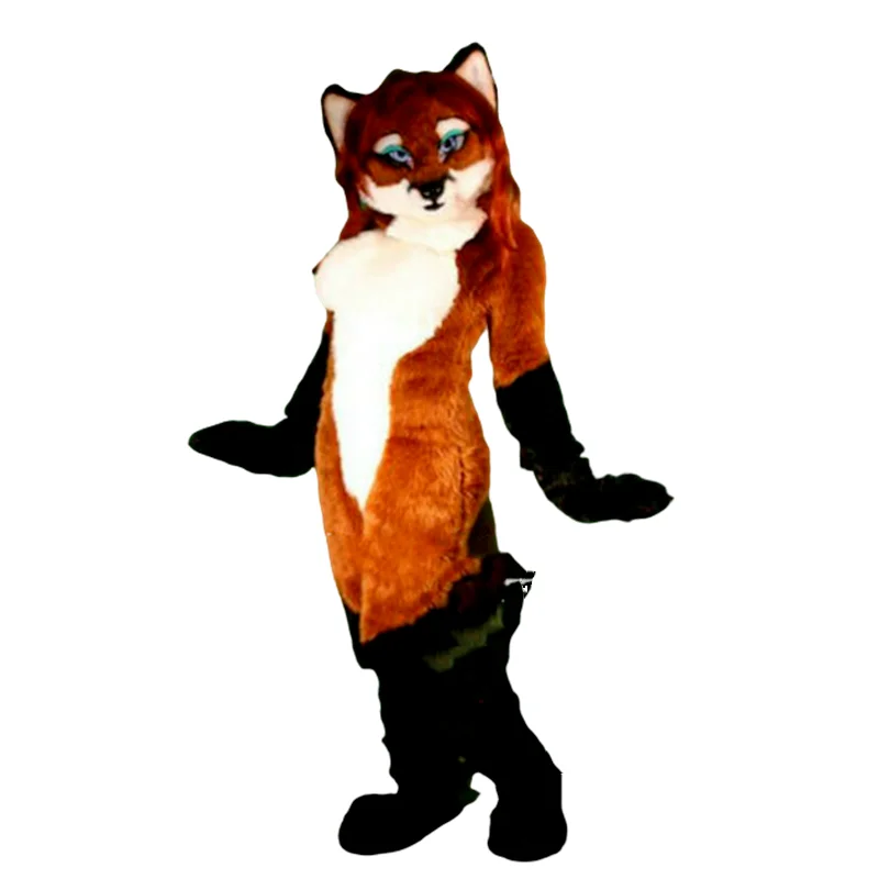 

Fox Mascot Costume Fursuit Suits Cosplay Party Dress Outfits Clothing Advertising Promotion Carnival Halloween Xmas Easter Adult