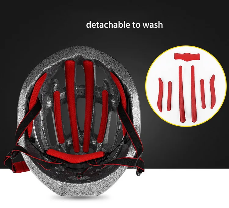 Велосипедный шлем для велоспорта унисекс супер легкий интегрированный литой