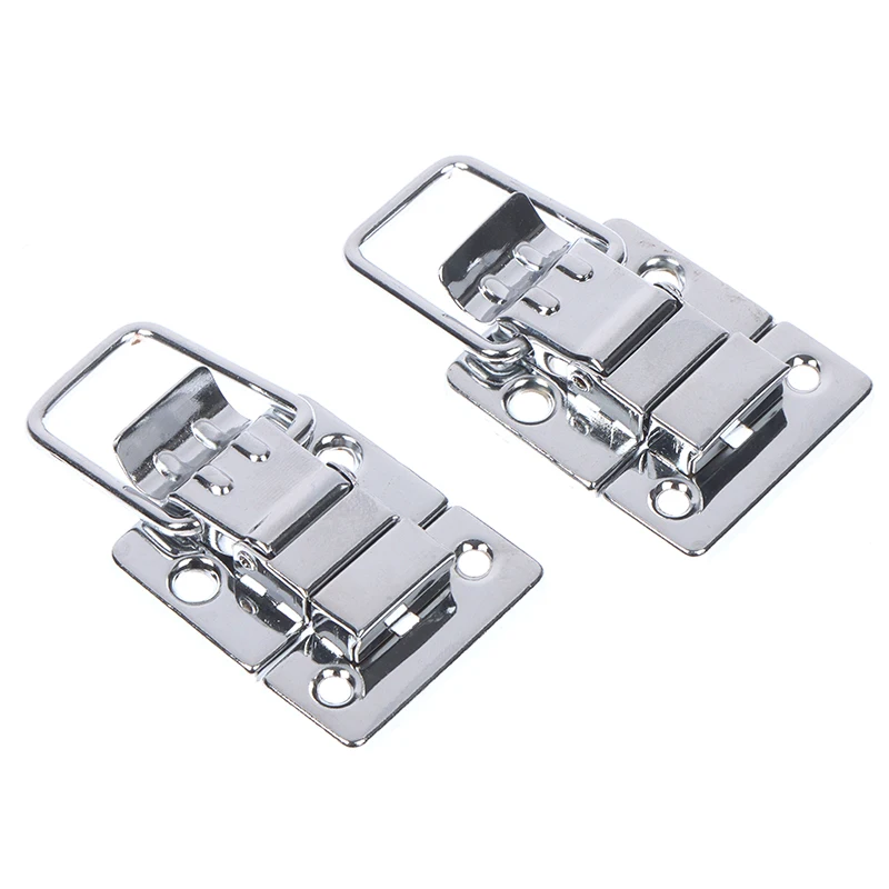 

2pcs Stainless Steel Chrome Toggle Latch For Chest Box Case Suitcase Tool Clasp New High Quality Buckle Hardware