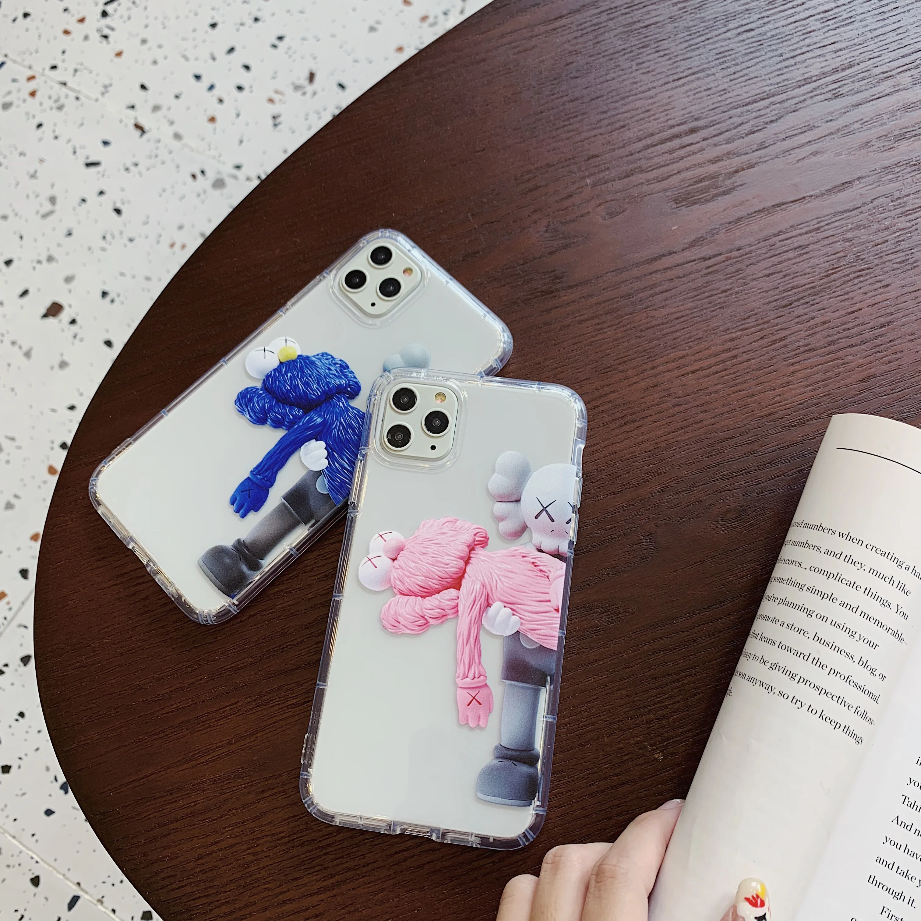 Cute Cartoon Clear Phone Case For iphone 11 Pro Max iPhone XS XR X 6S 6 7 8 Plus Ultra Slim Shockproof Back Cover |