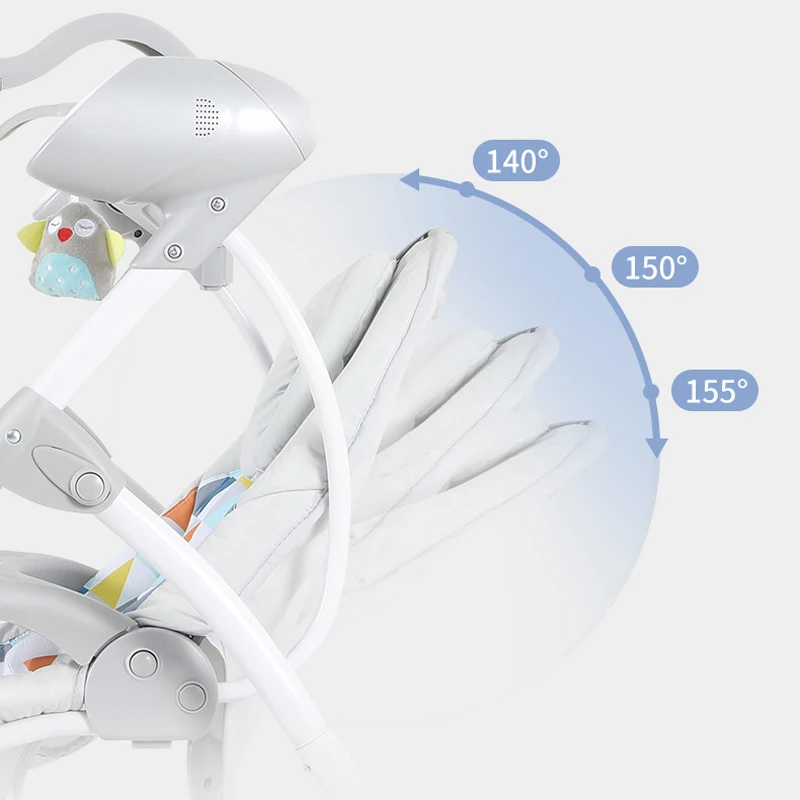 Качели электронные детские колыбель игрушечный кулон играет музыка для сна