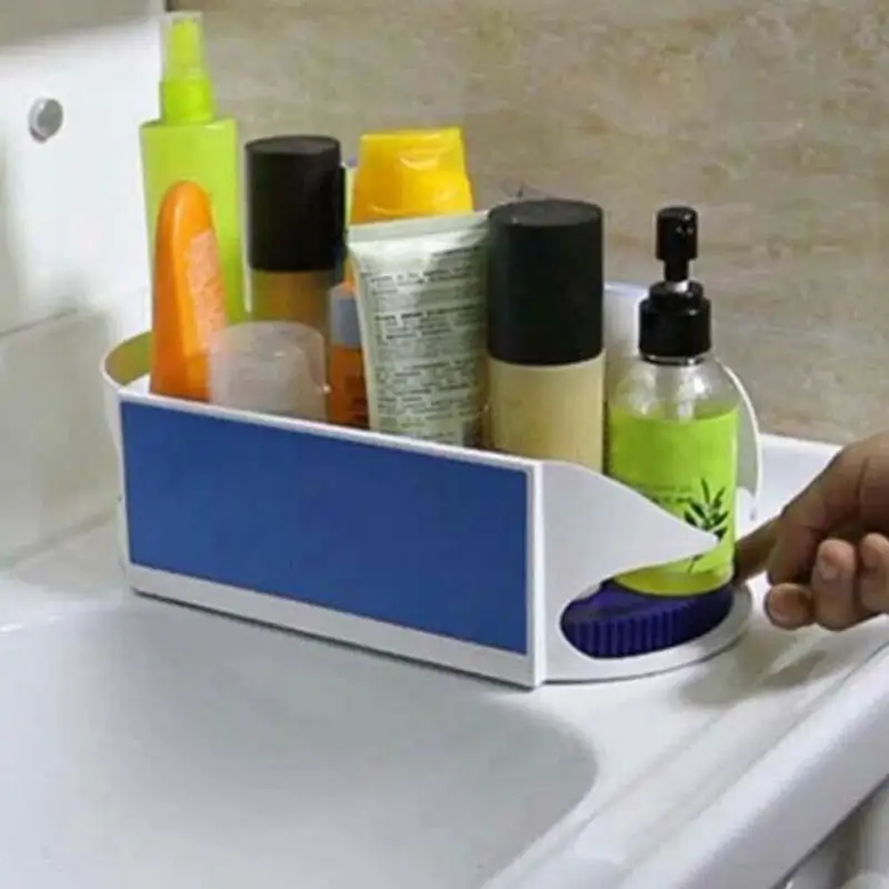 Многофункциональная вращающаяся коробка для хранения с двойным роликом