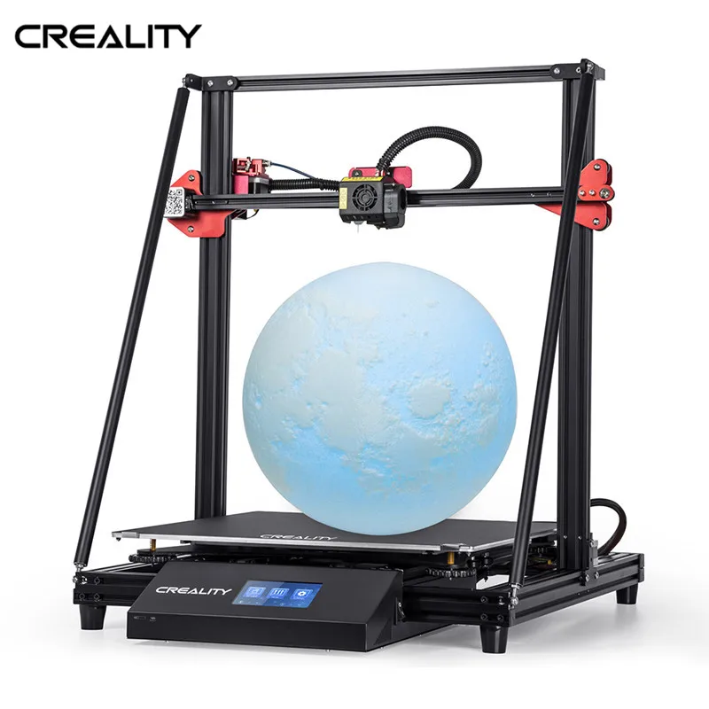 CREALITY 3D Большой размер CR-10 Макс. 450*450*470 мм автоматическое выравнивание, печать, обнаружение нити с сенсорным экраном дюйма