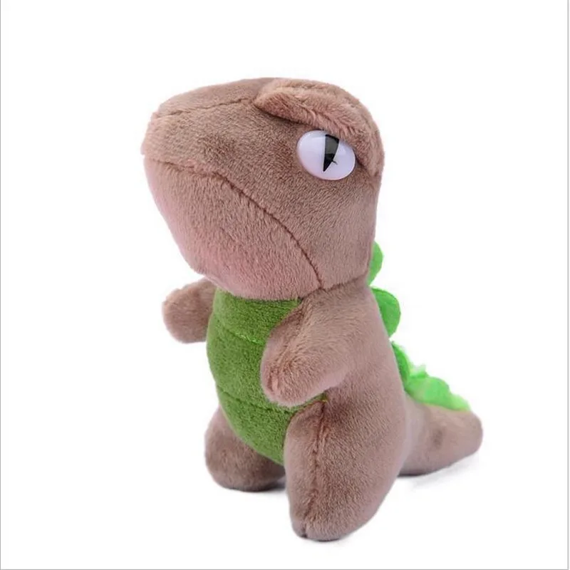 

1Pcs Cute New Color Matching Small Dinosaur Plush Toy Doll Stuffed Animallittle Pendant Clothing Bag Accessories 12cm