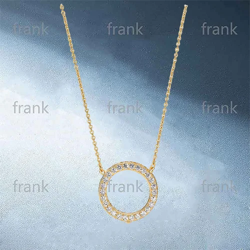 

367121CZ-1 Shine Hearts of Necklace