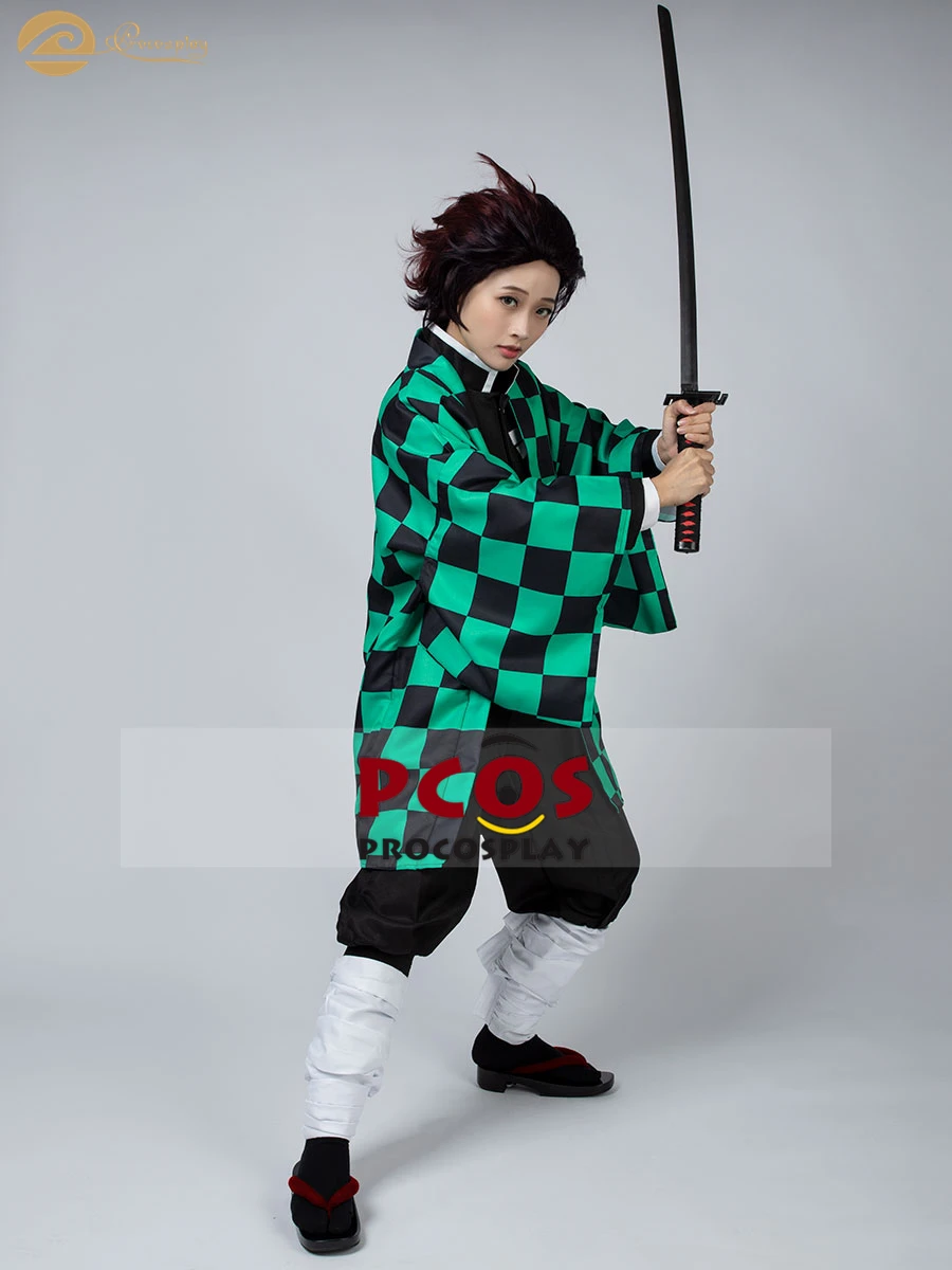 Demon Slayer Kamado Tanjirou Cosplay Costume Halloween Xmas Outfits mp005092 | Тематическая одежда и униформа