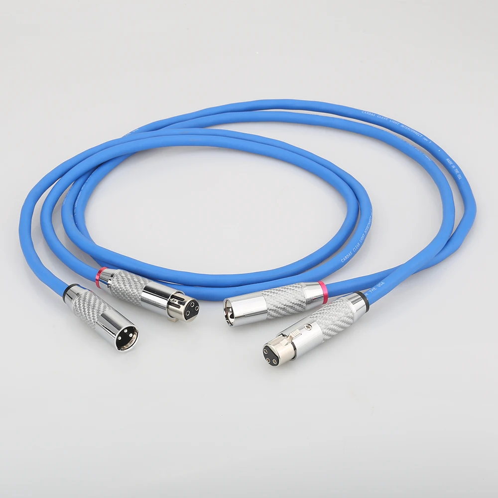 Сбалансированный кабель A23 CARDAS Clear светильник XLR из углеродного волокна 3pin plug