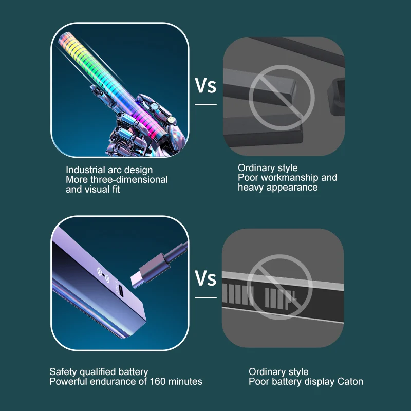 Музыкальный ритм светодиодная лампа RGB управление звуком через приложение