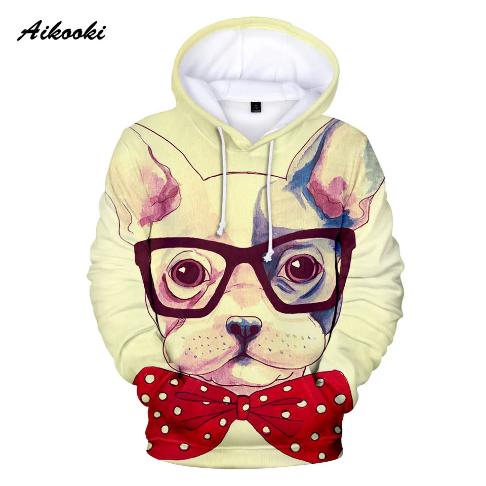 

Dog 3D Hoodies Fashion Hoodies French Bulldog Sweatshirts Men/Women Harajuku Sweatshirt 3D Print Casual Sweatshirt Tops Pullover