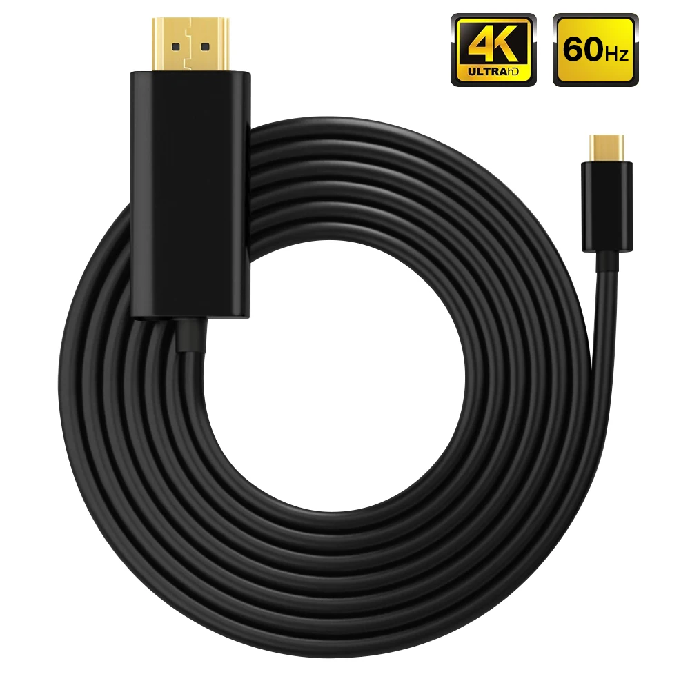 Кабель AMKLE 30 Гц Type C HDMI DP 1 8 м USB 3 для DisplayPort адаптер 4K Tunderbolt Dongle HuaweiP30 SamsungS11
