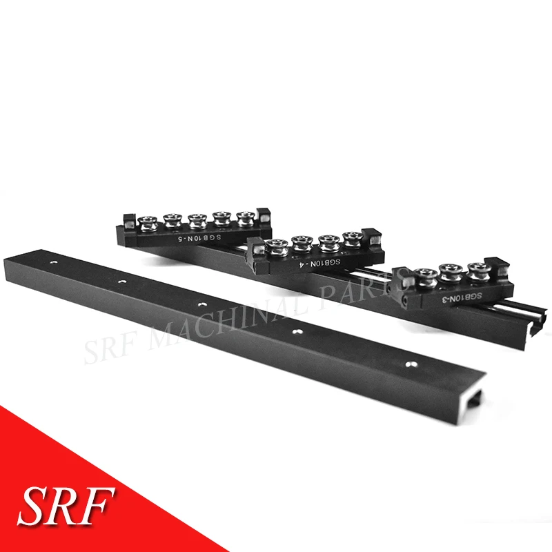 Линейная направляющая 28 мм ширина прямоугольный ролик длина SGR10N = 650/700 1 блок