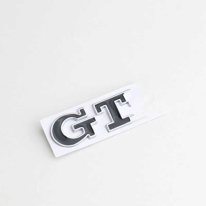 3d металлические автомобильные наклейки эмблема значок GTI Стиль букв Внешнее
