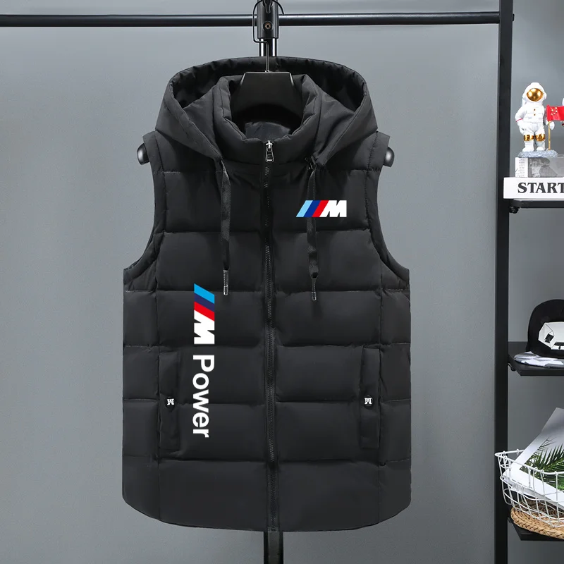 

2021 men's autumn and winter new coat men's cotton vest international brand thickened lovers vest down vest fashion trend L-5XL