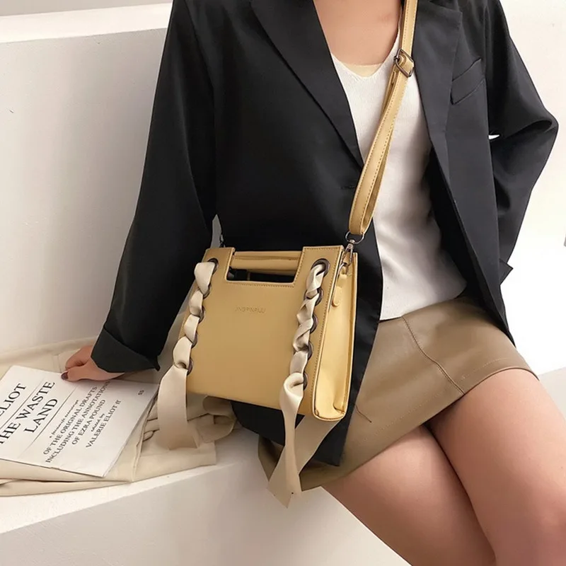 

Stone Pattern PU Leather Bucket Bags For Women Zipper Shoulder Messenger Bag Lady Fashion Handbags Luxury Totes Female New 2021
