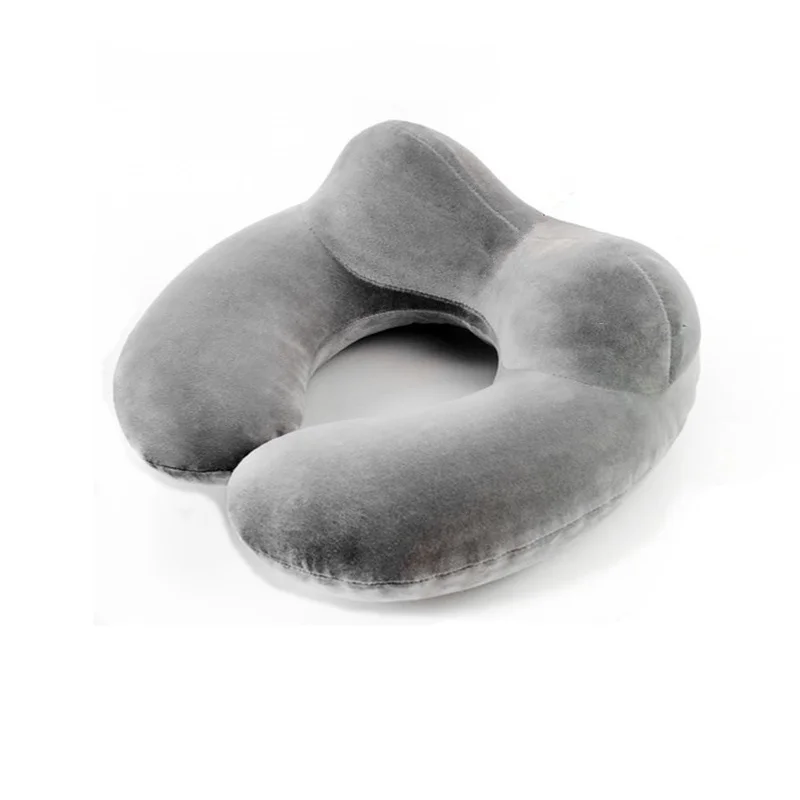 Эргономичный дизайн надувная подушка для шеи путешествий забота о Шейном