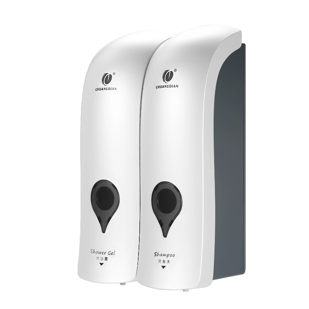 Настенный ручной дозатор для мыла 300 мл * 2 двухсторонний геля душа и жидкости