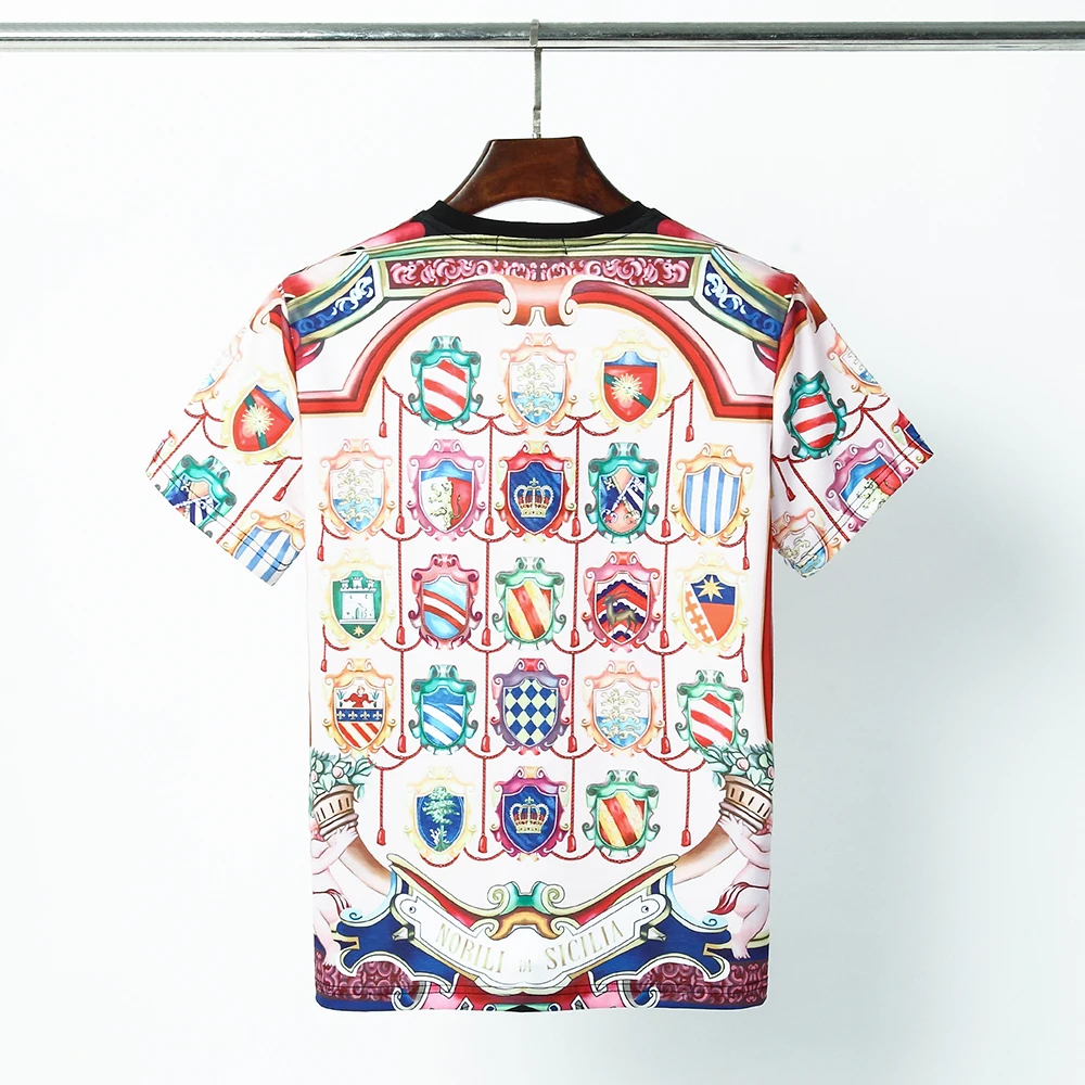 Футболка DUYOU мужская с надписью национальной команды дизайнерская тенниска