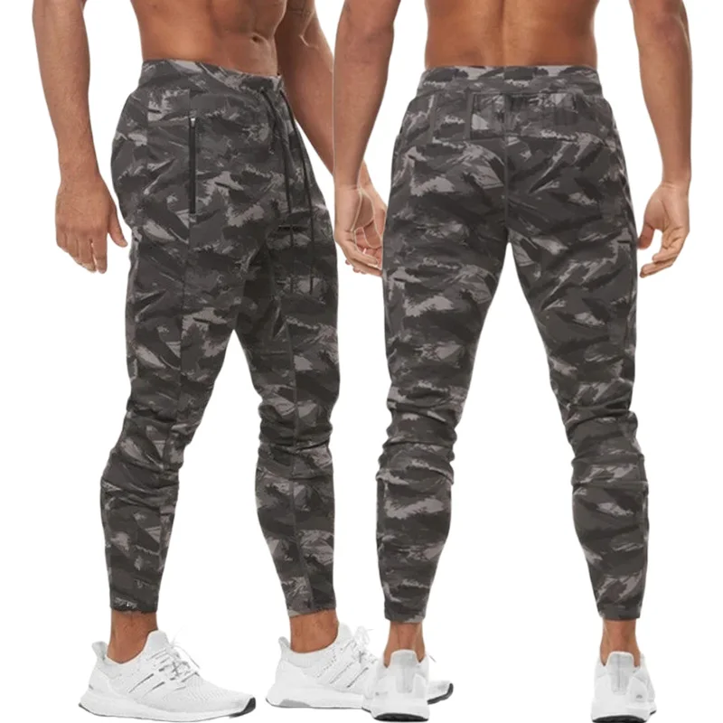 

Мужские камуфляжные джоггеры, штаны, спортивный костюм из полиэстера, облегающие брюки, Повседневная Уличная одежда на осень и зиму, брюки д...