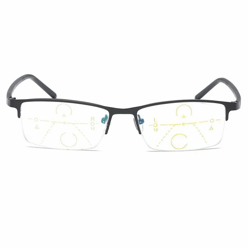 Ультралегкие прогрессивные многофокальные очки для чтения мужские умные