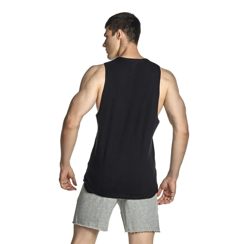 Брендовая одежда для тренажерного зала хлопковые майки майка бодибилдинга и