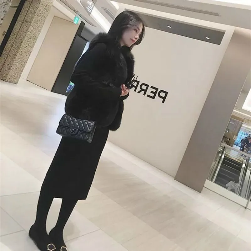 Женский вязаный свитер платье водолазка макси Vestidos с длинным рукавом Повседневные осенне-зимние платья пуловеры вязаный джемпер