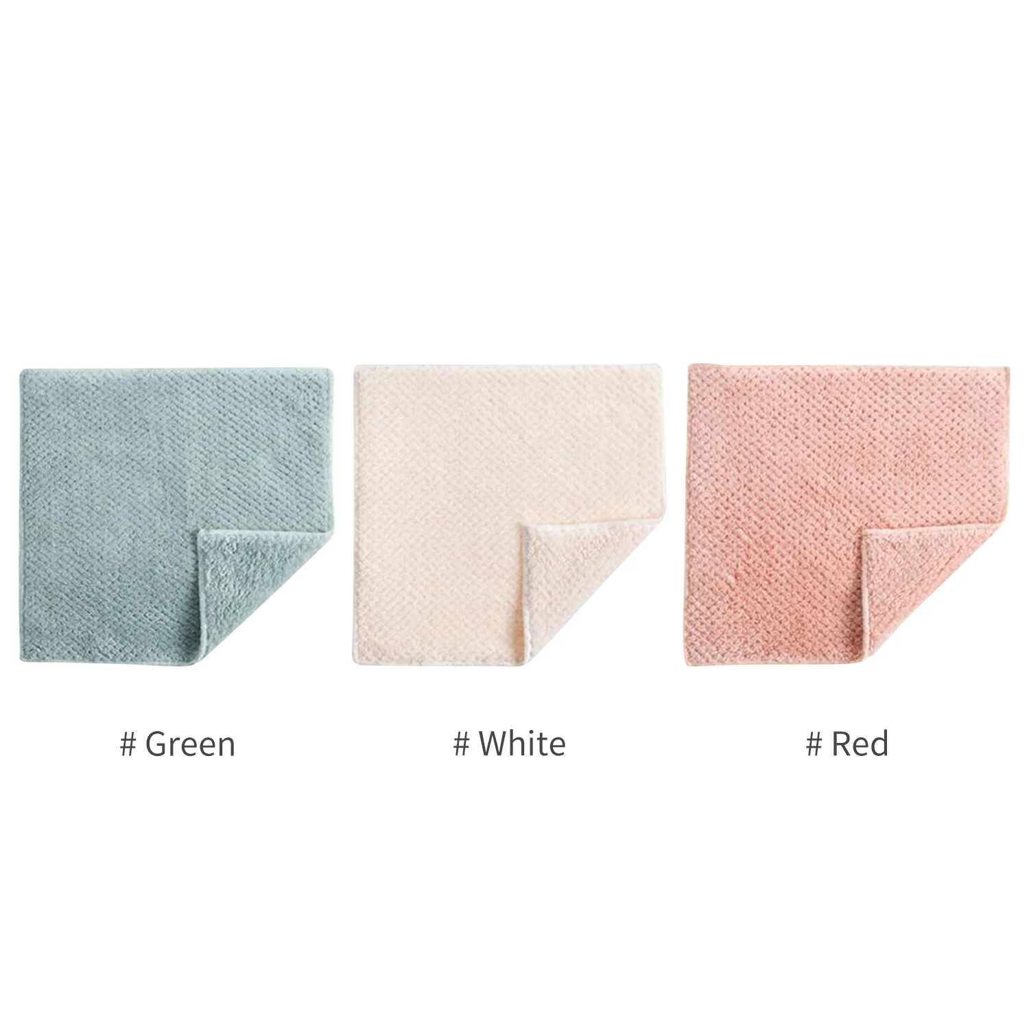 Бытовое супербытовое флисовое полотенце тряпка из кораллового флиса кухонное