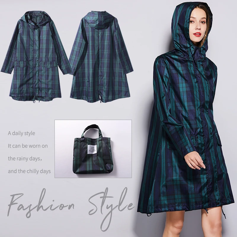 Японский Модный Плащ водонепроницаемый плащ дождевик пончо женские дождевики