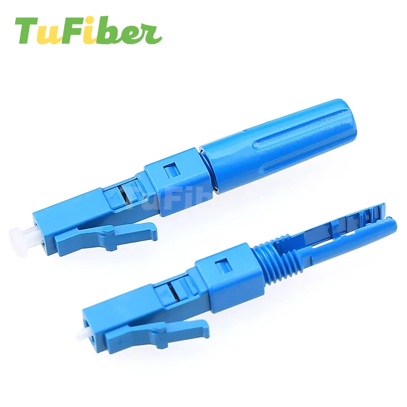 5/10Pcs LC UPC Fiber Optic Fast Connector Adapter, High Quality LC-APC Quick Cold Connector for Cold Splice Special Set