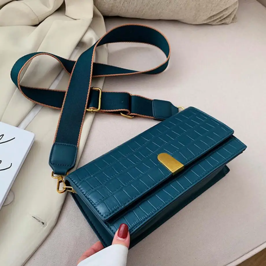 Винтажная модная женская сумка с клапаном 2020 Новая высококачественная кожаная