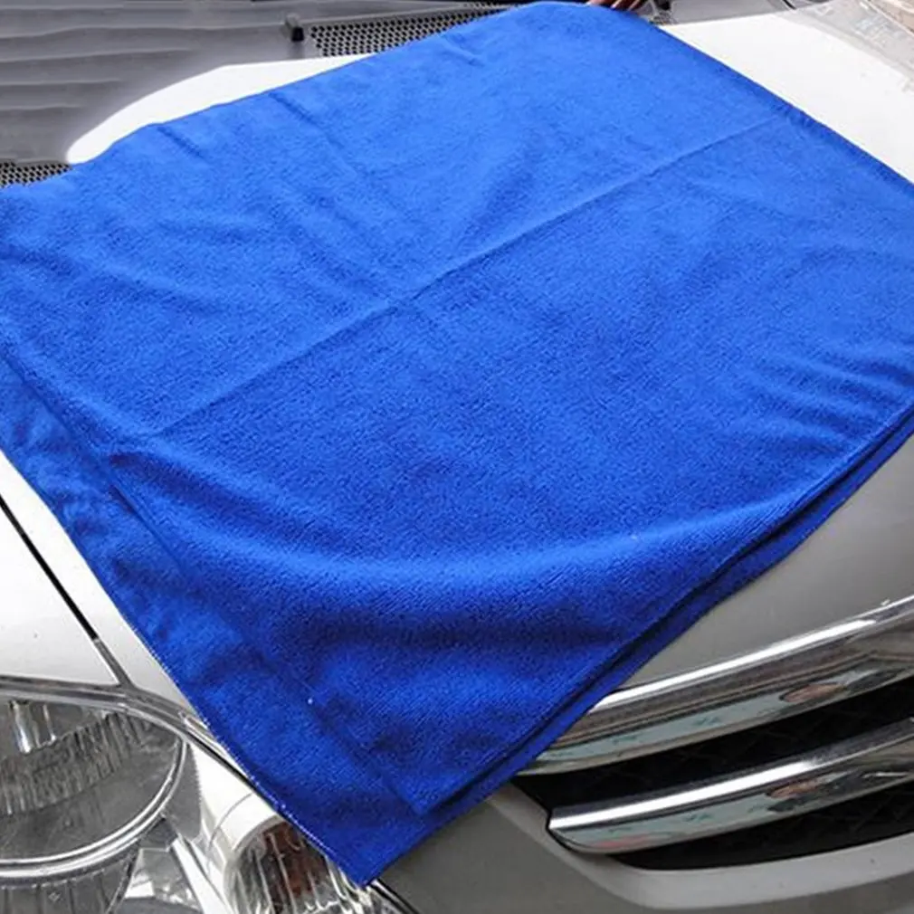 

30*30 Microfiber Absorbent Cleaning Car Detailing Soft Cloths Wash Towel Sponges Clothes & Brushes No scratching