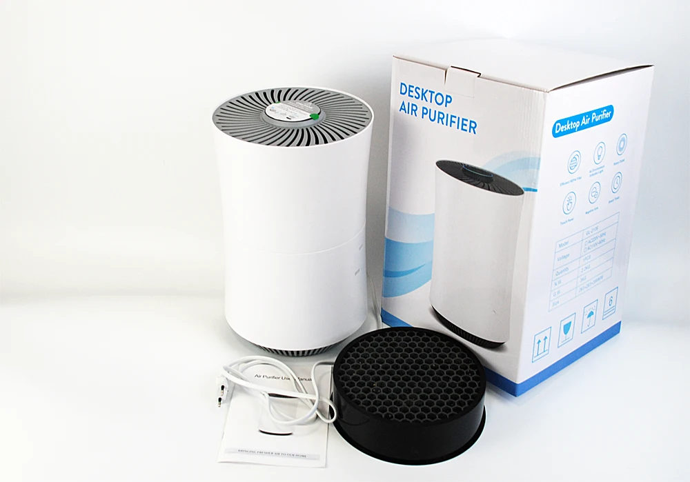 Coronwater Ture HEPA очиститель воздуха аллергии, пыли, пыльцы. Идеально подходит для офиса, спальни, общежития или ребенка