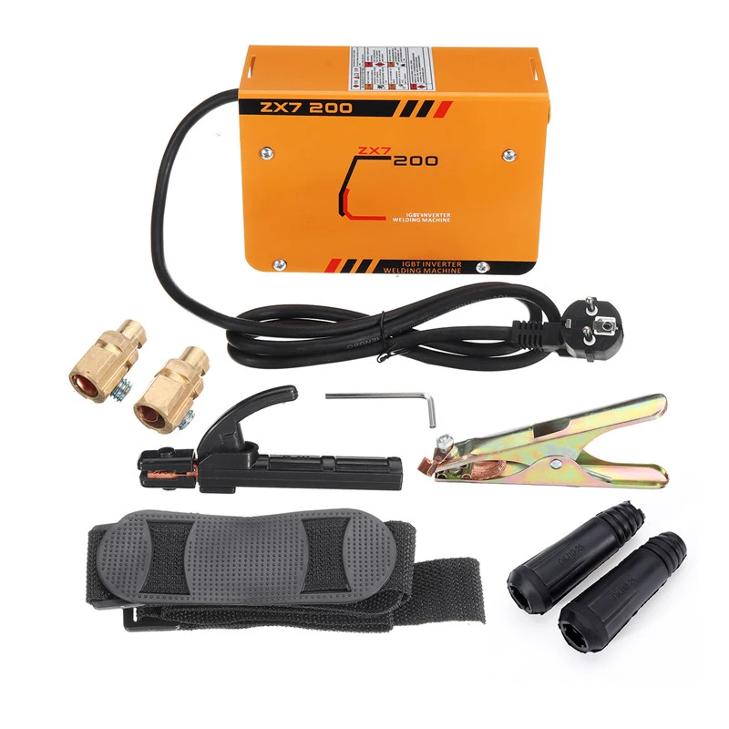 ZX7-200 6.5KVA IGBT портативный сварочный инвертор MMA дуговой сварочный аппарат для сварки и электрической работы