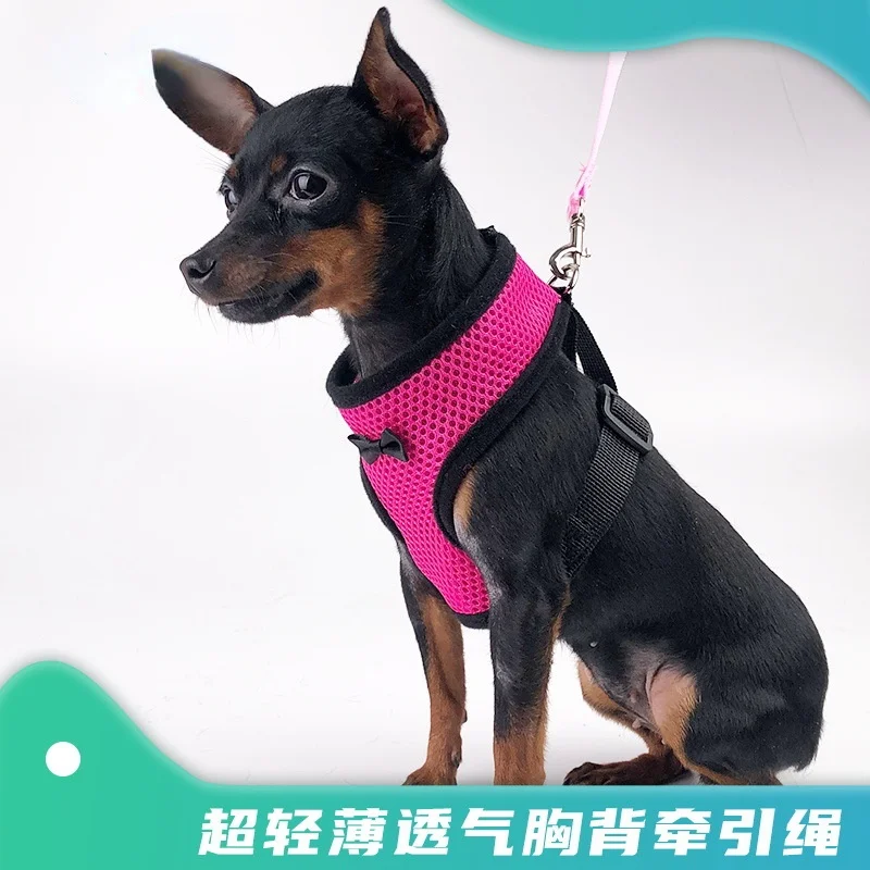 

Breathable Mesh Pet Harness Leads for Dog Puppy Chicken Hen Small Animal