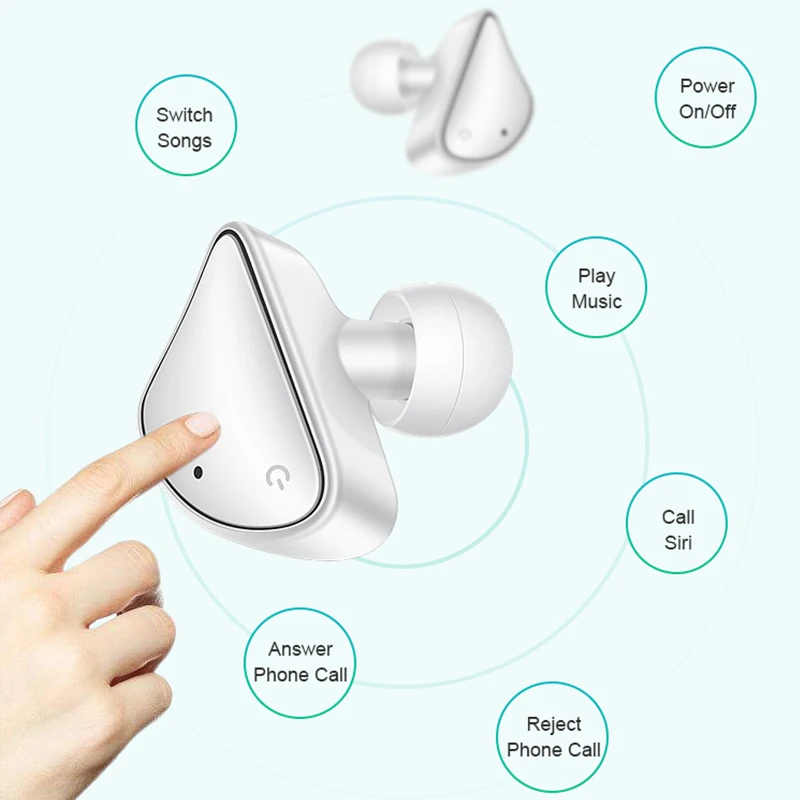 FLUXMOB D011 мини наушники вкладыши TWS с наушников Беспроводной fone de ouvido Bluetooth 5 0 HD