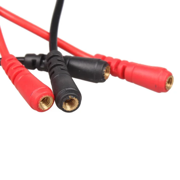 Многофункциональный цифровой мультиметр зонд Тестовые провода Аллигатор клип