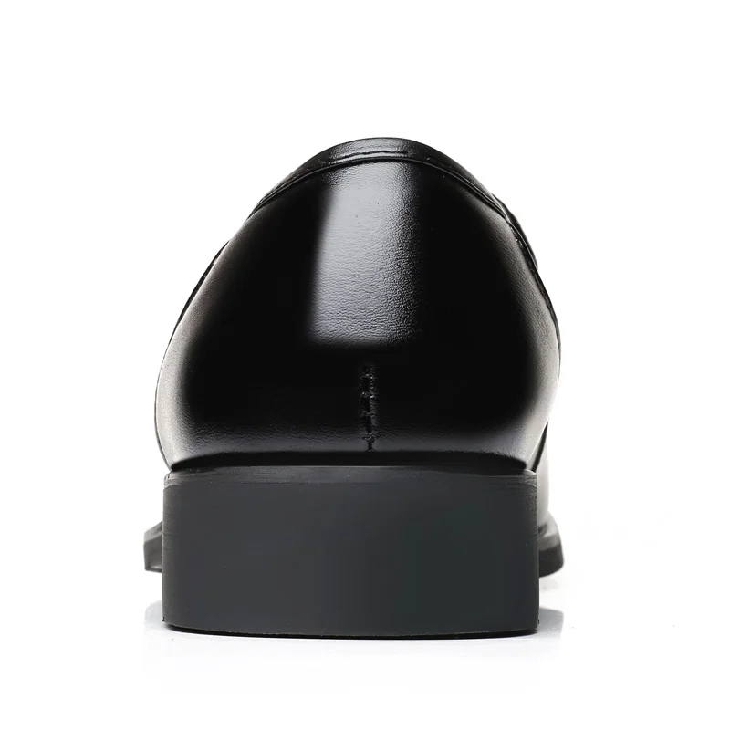 Мужская деловая обувь в Корейском стиле кожаная деловом мужская большого
